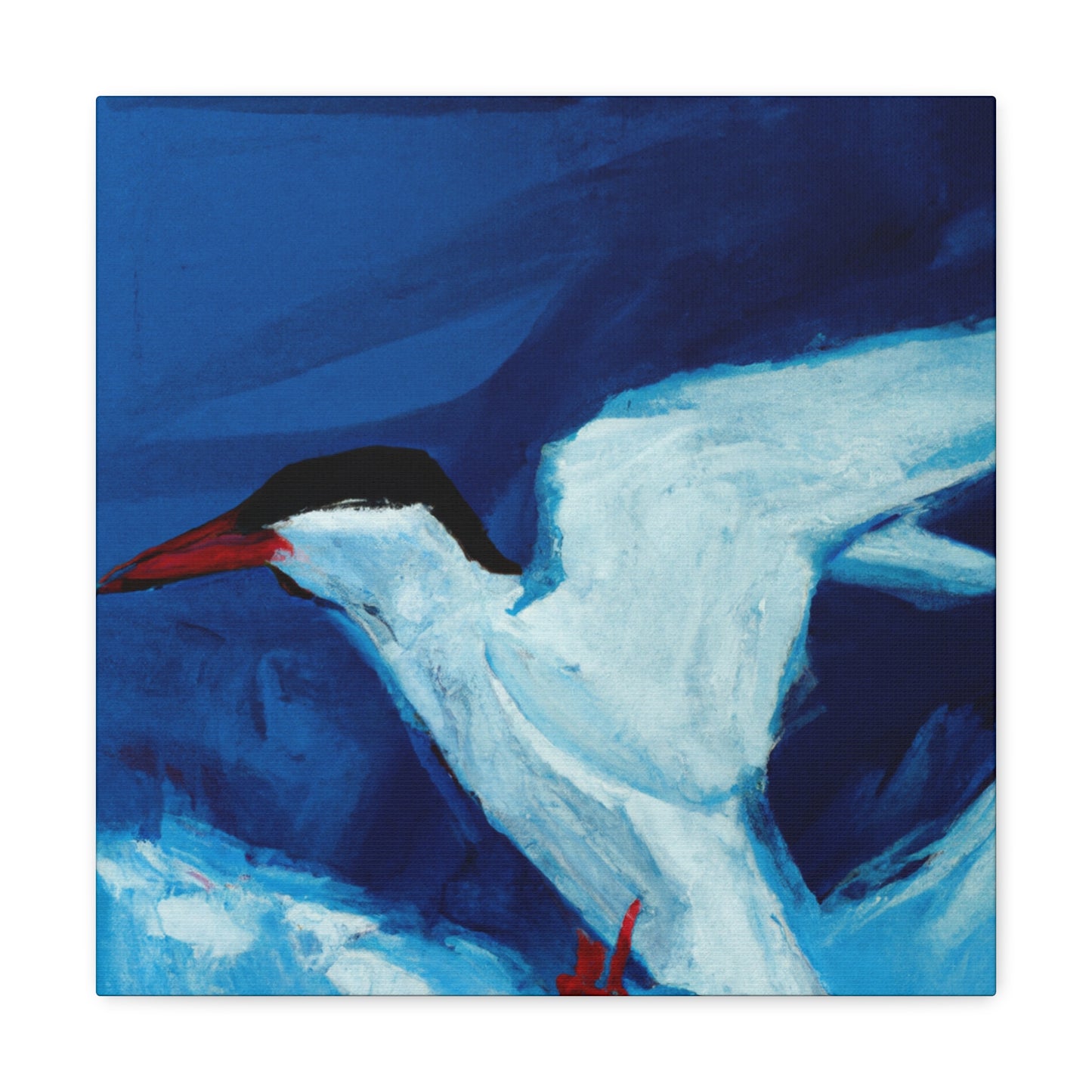 Arctic Tern Expressionism - Canvas