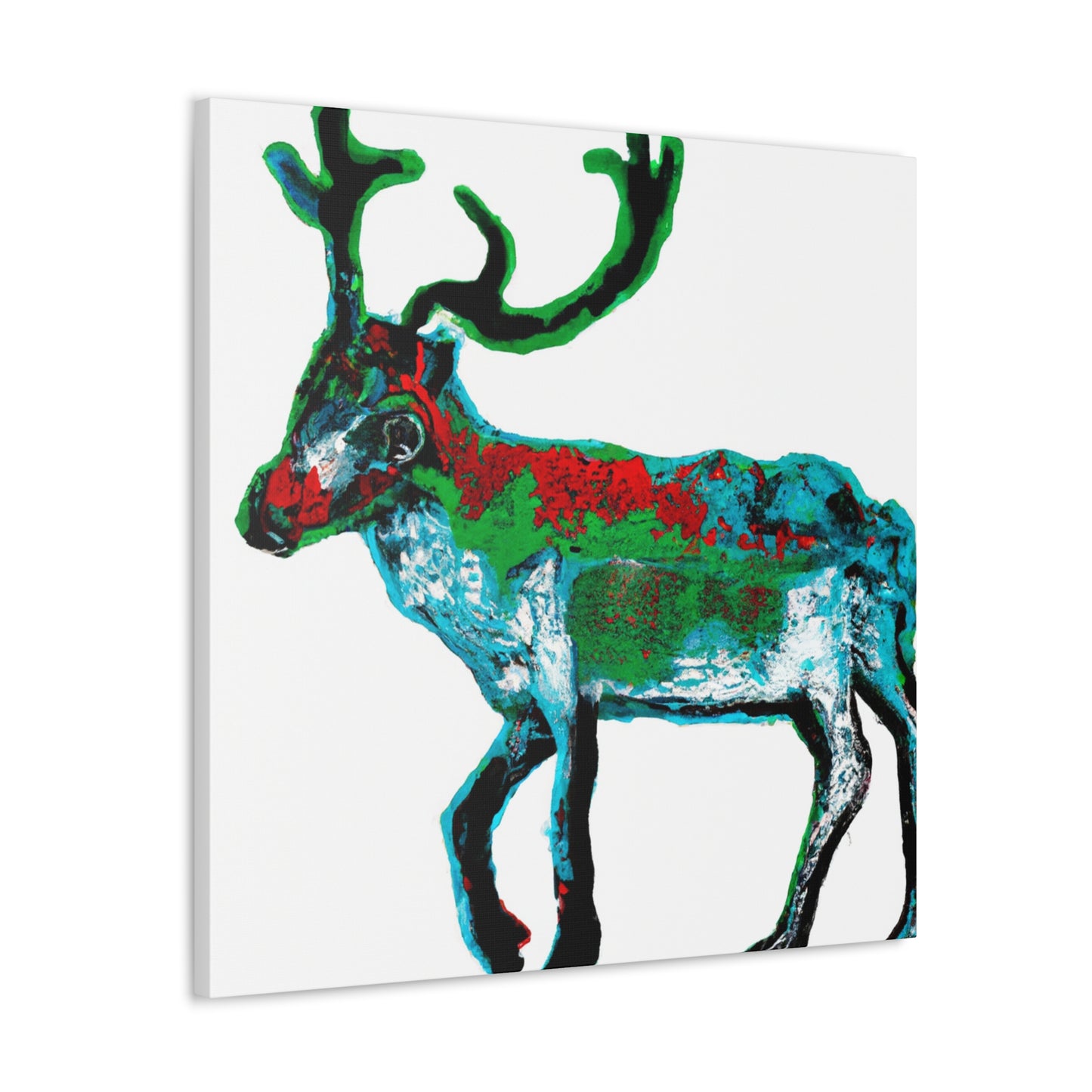 Reindeers in Winterland - Canvas