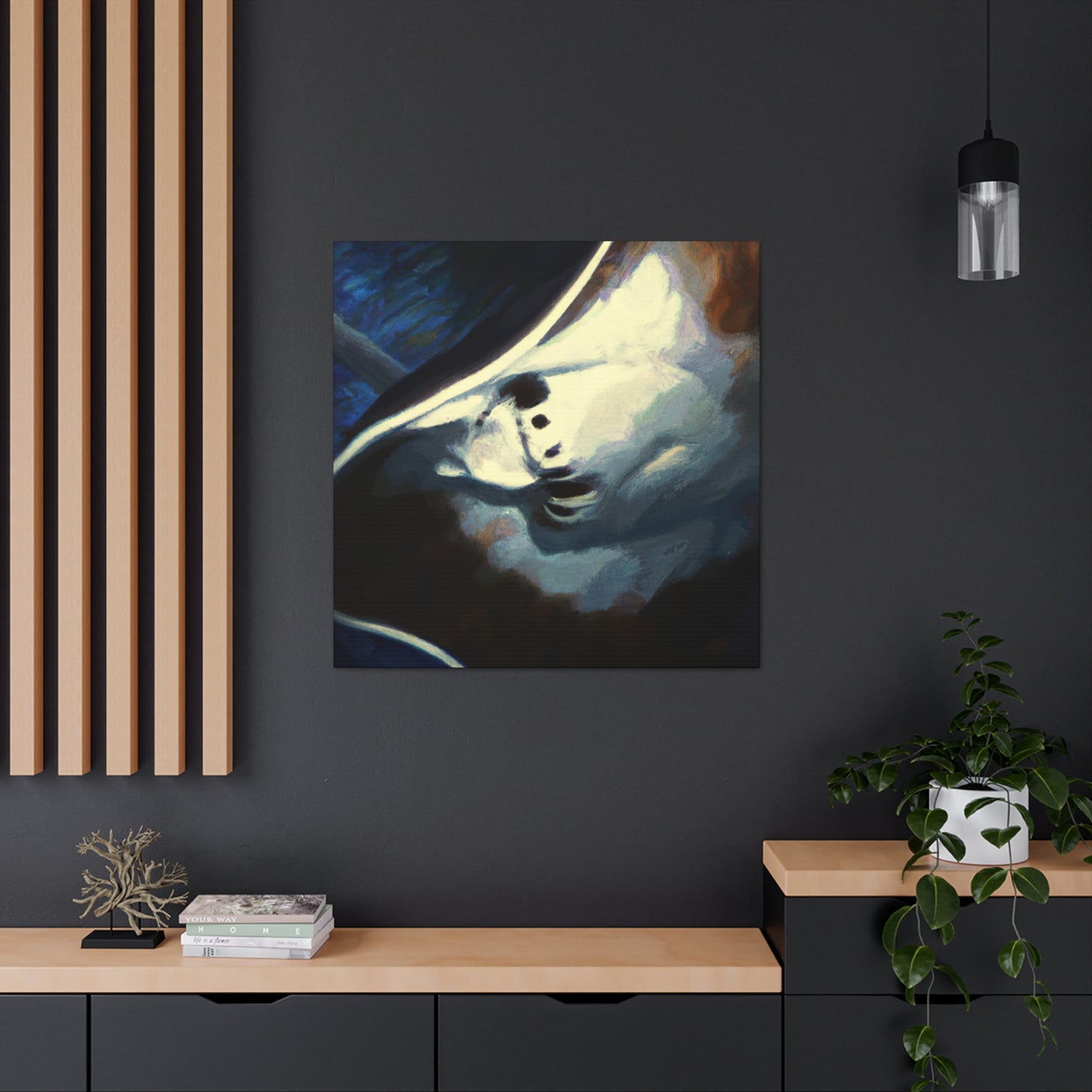 "Stingray Ocean Symphony" - Canvas