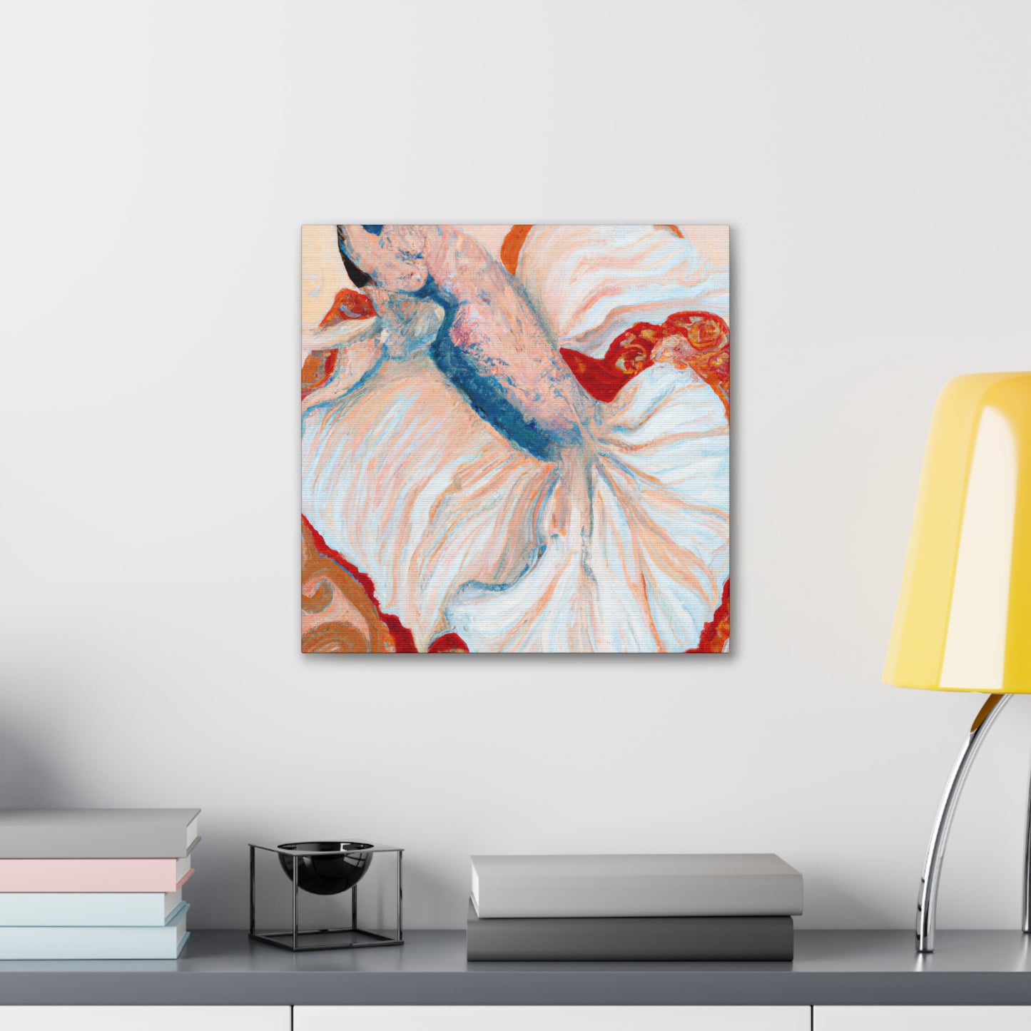 "Joyful Betta Splendor" - Canvas