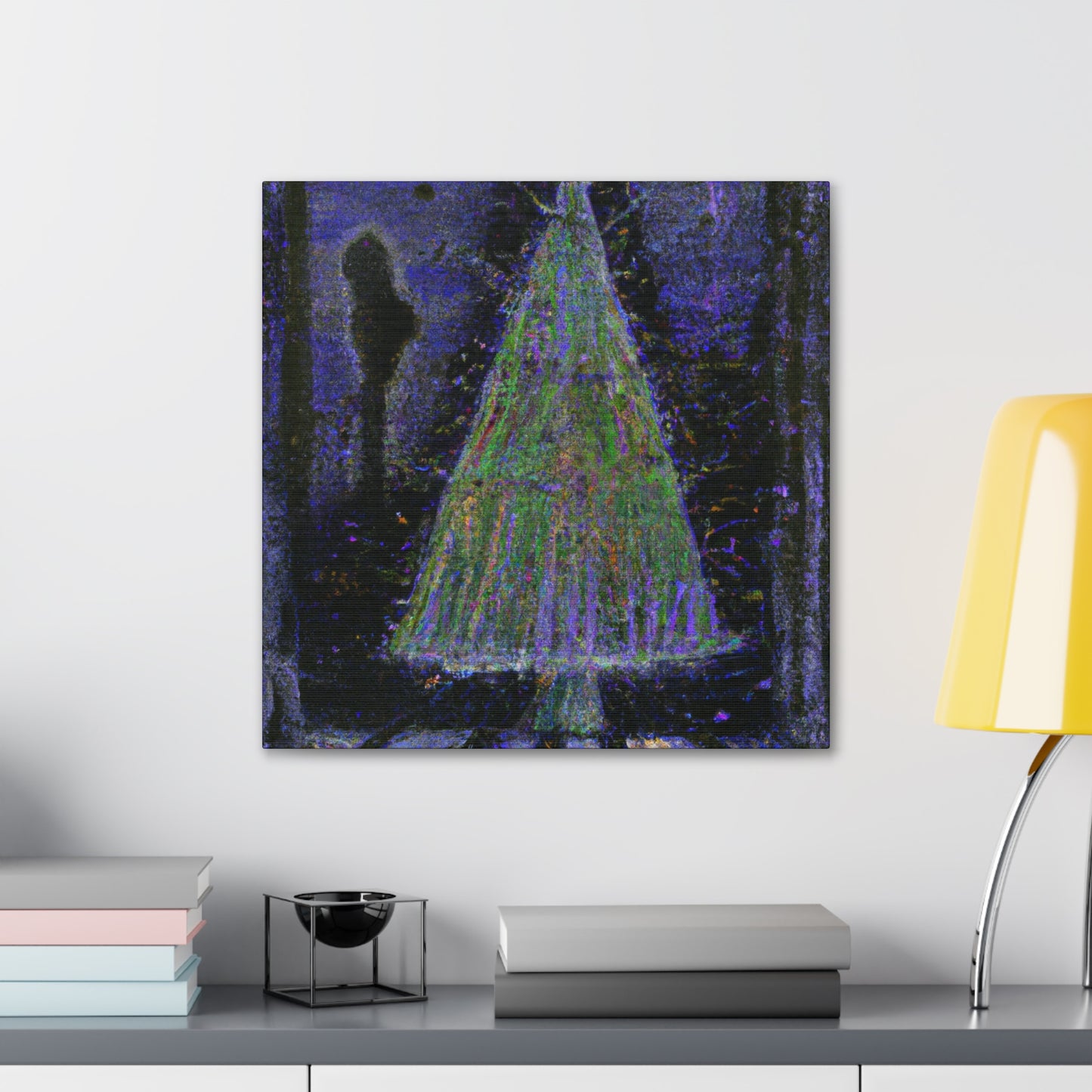 "Christmas Tree Musings" - Canvas