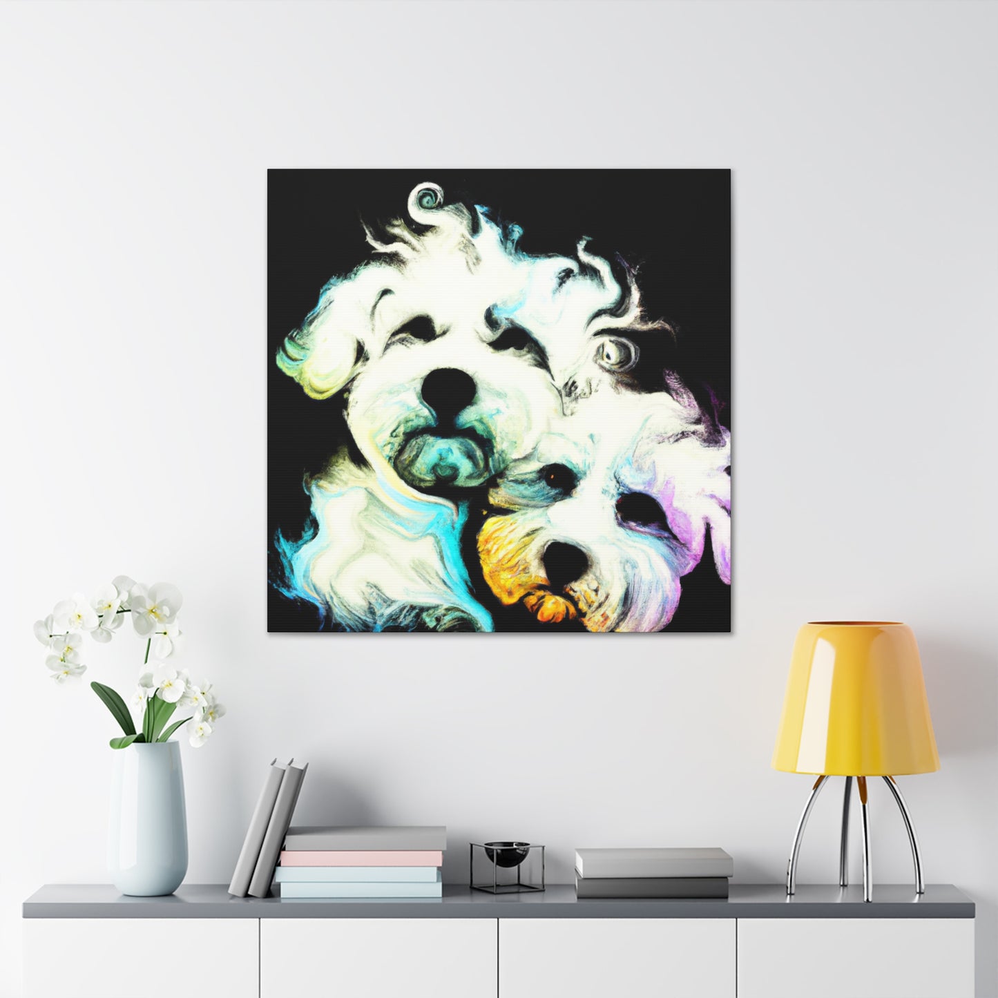 Bichon Frise Splendor - Canvas