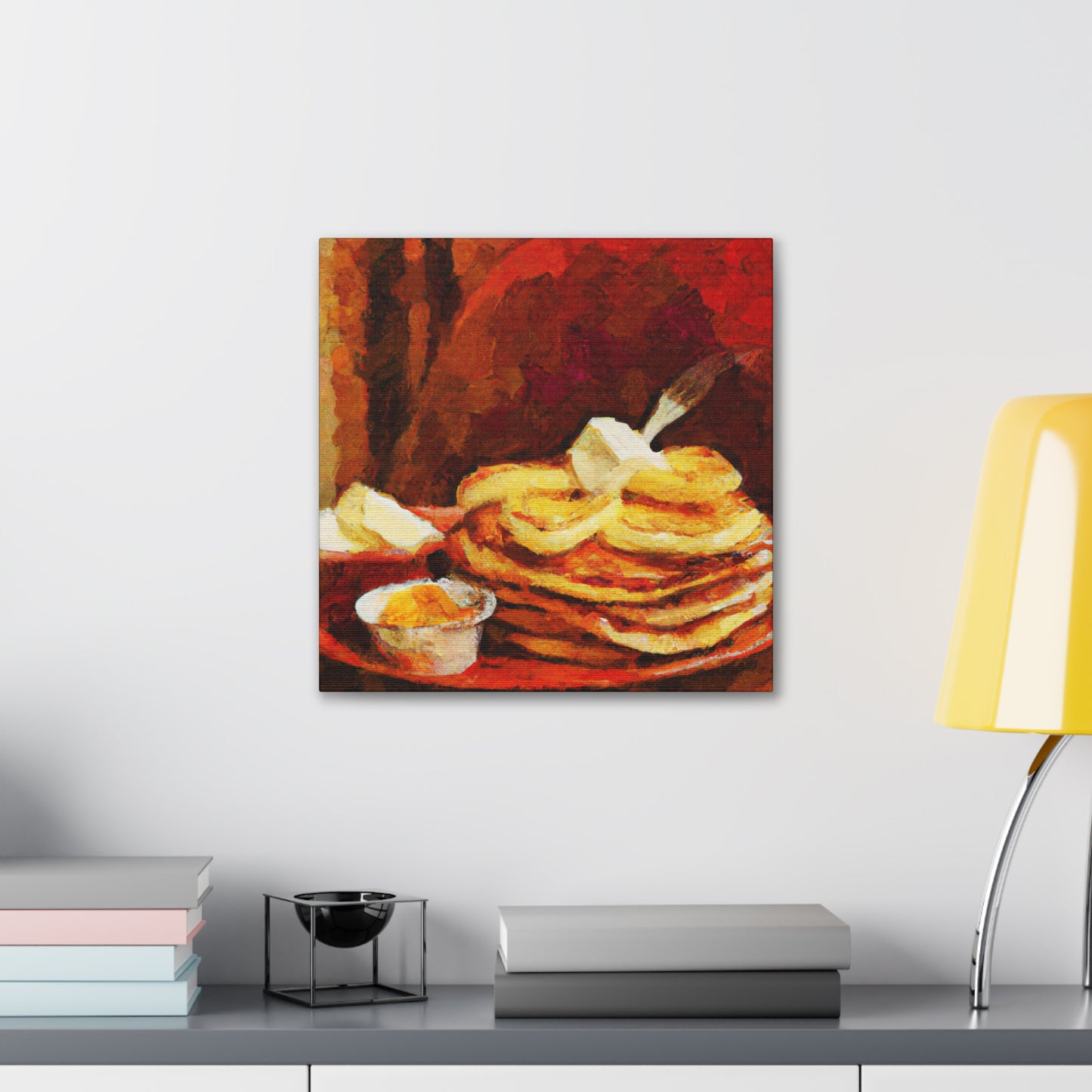 "Pancakes in Impressionism" - Canvas