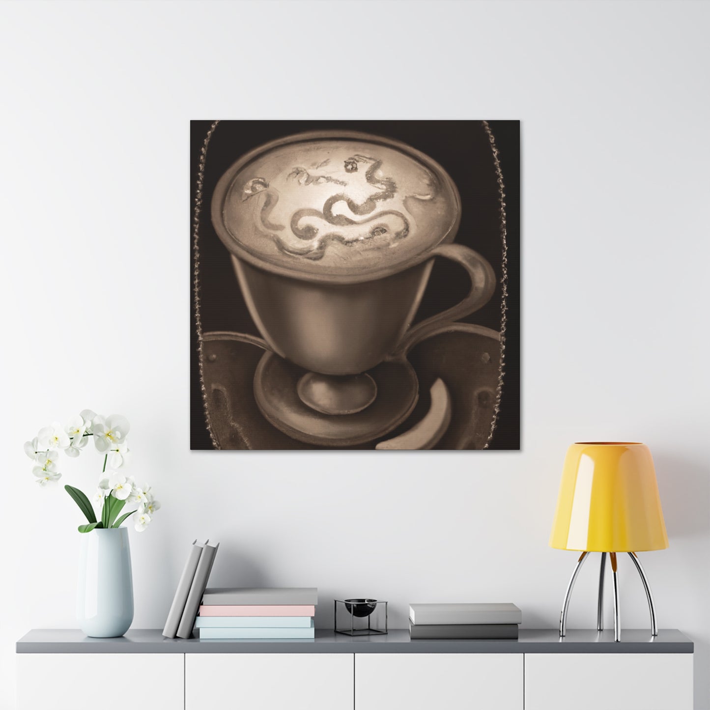 "Cappuchino in Splendor" - Canvas