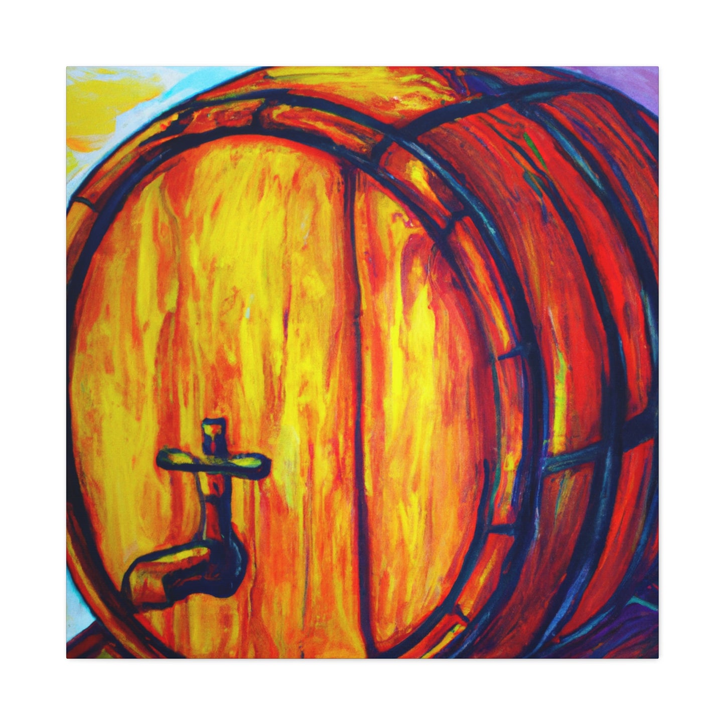 Whiskey Barrell Fauve - Canvas