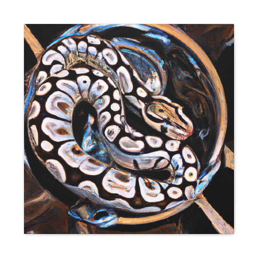 Python Ball Spirals - Canvas