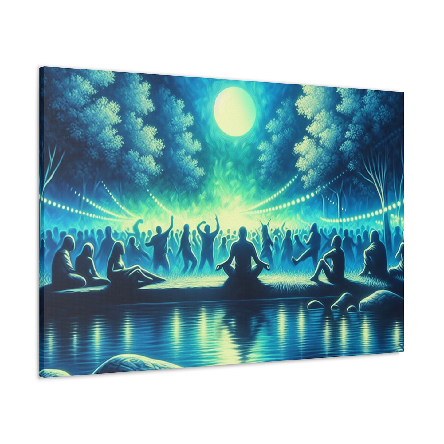 Electric Euphoria Dance - Canvas