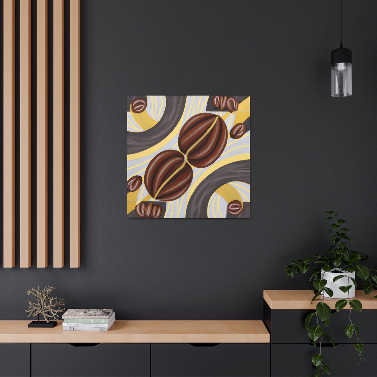 "Brewing Coffee Deco" - Canvas