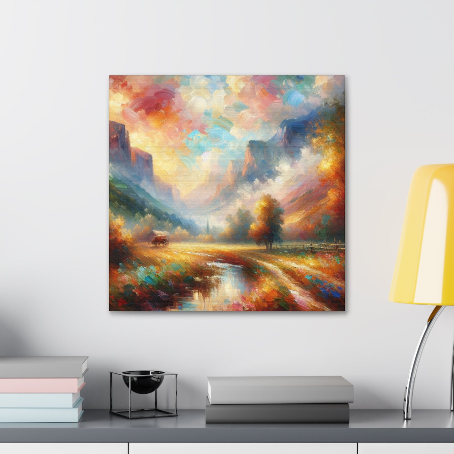 Whispering Sunflowers Dance - Canvas