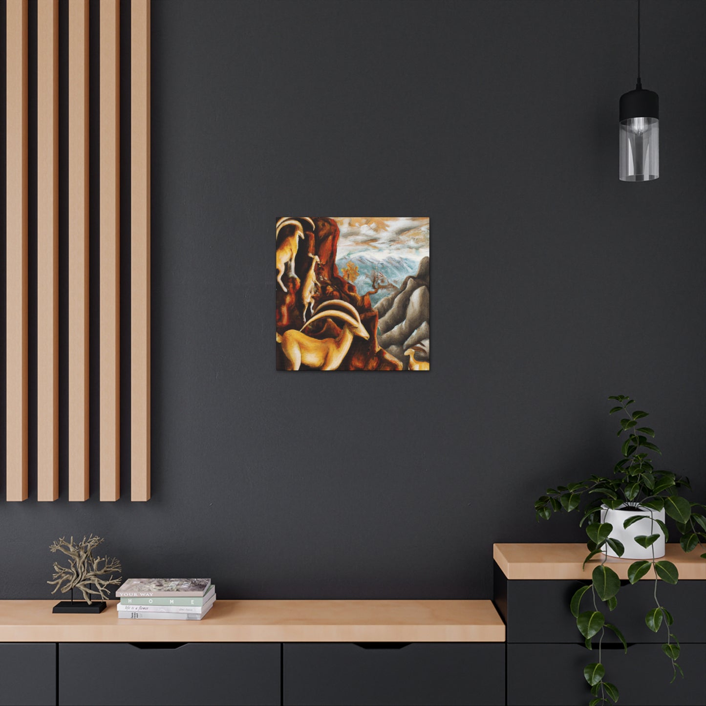 Ibex in Dreamscape - Canvas