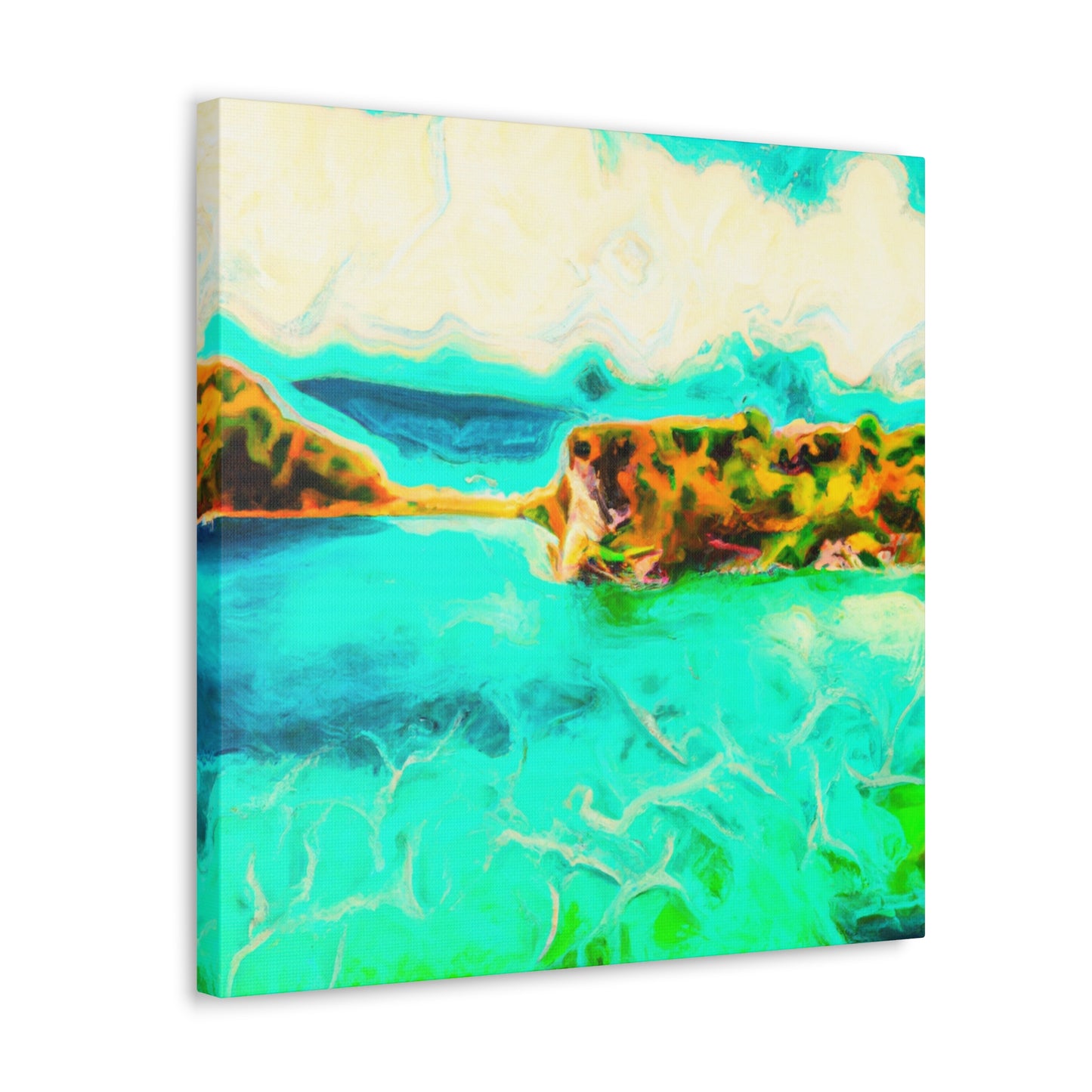 "Breezes At Sunrise Beach" - Canvas