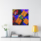 "Satellites in Fauvism" - Canvas