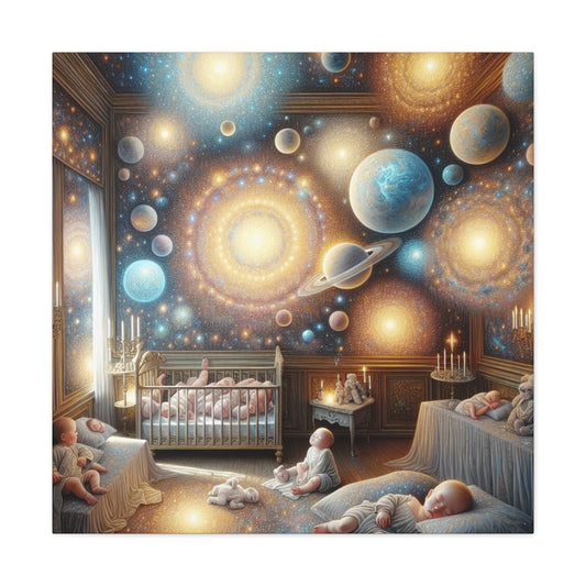 Starry Cosmos Voyage - Canvas