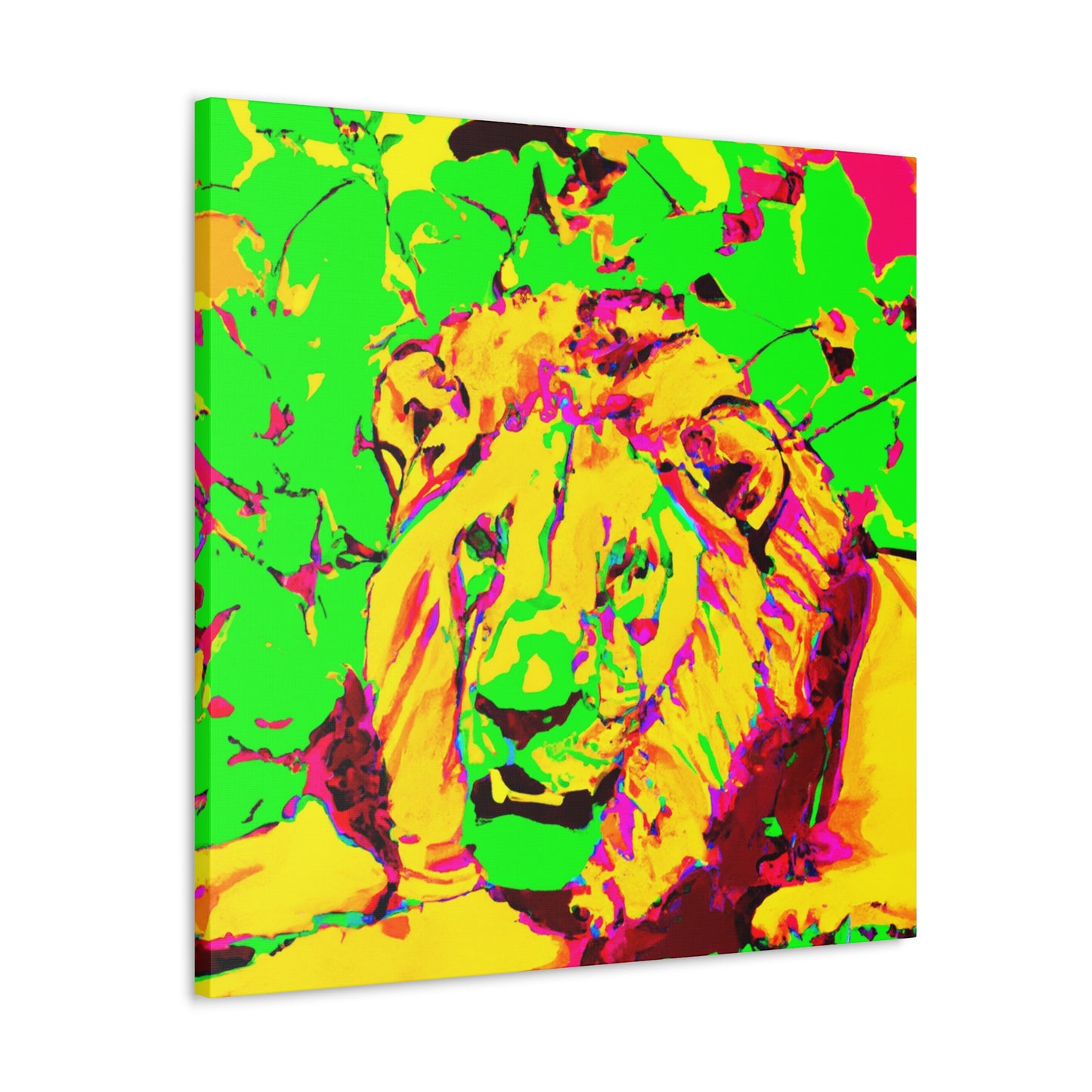 Lion Pop Art Glory - Canvas