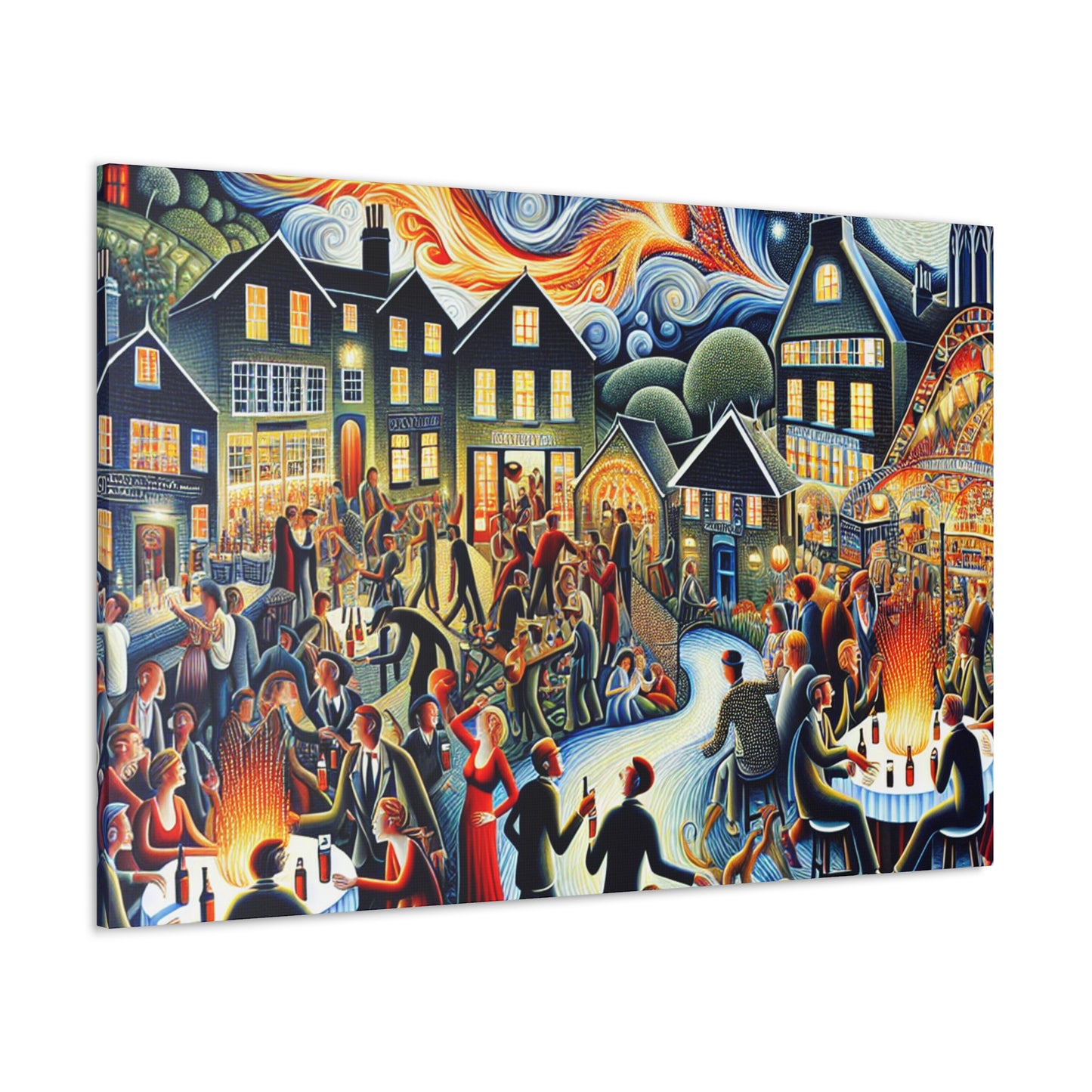 "The Alehouse Revelry" - Canvas