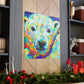 Polar Bear in Fauve - Canvas