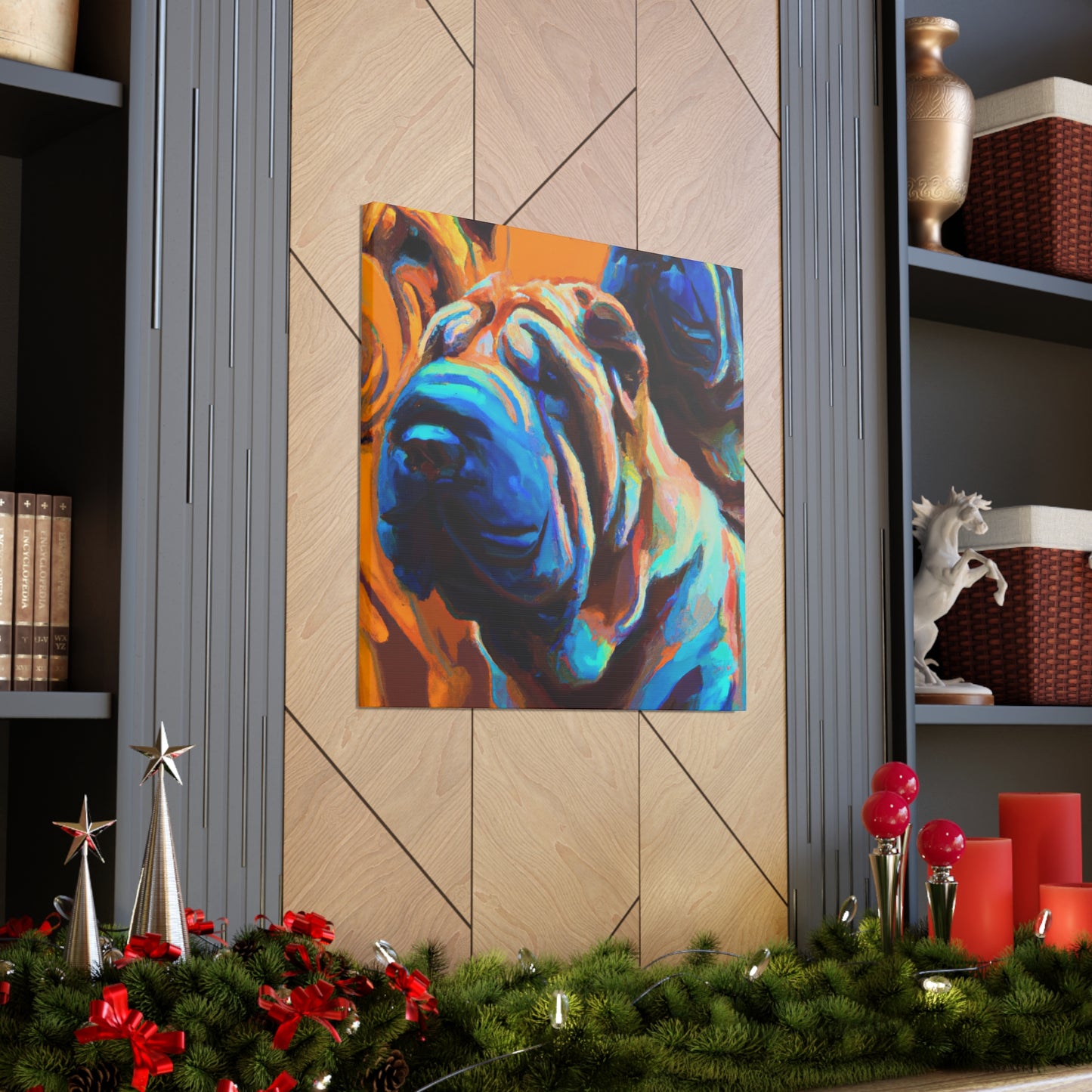 Shar Pei Surrealism - Canvas