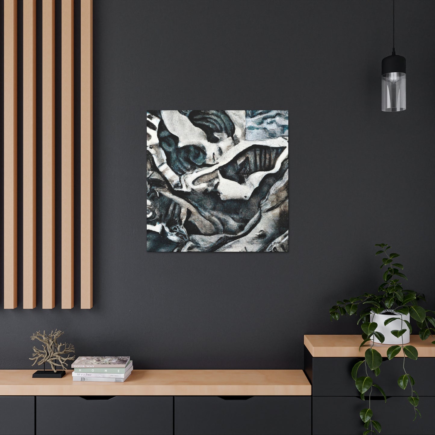 Canyon in Abstraction - Canvas