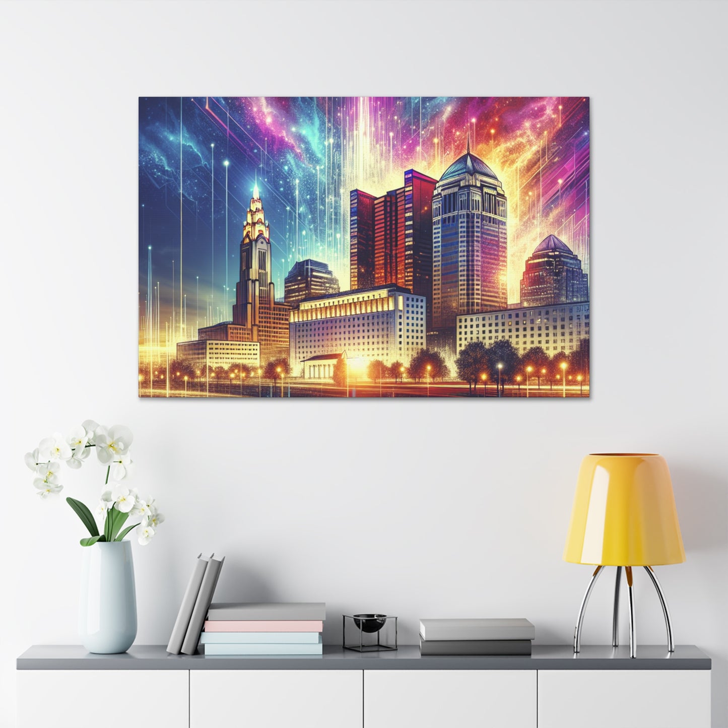 "Columbus Unveiled" - Canvas