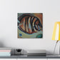 "Discus in Motion" - Canvas