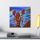 Lobster in Impressionism - Canvas