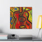 Mandolin in Motion - Canvas