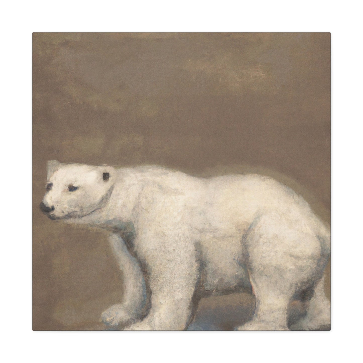 "Polar Bear Grandeur" - Canvas