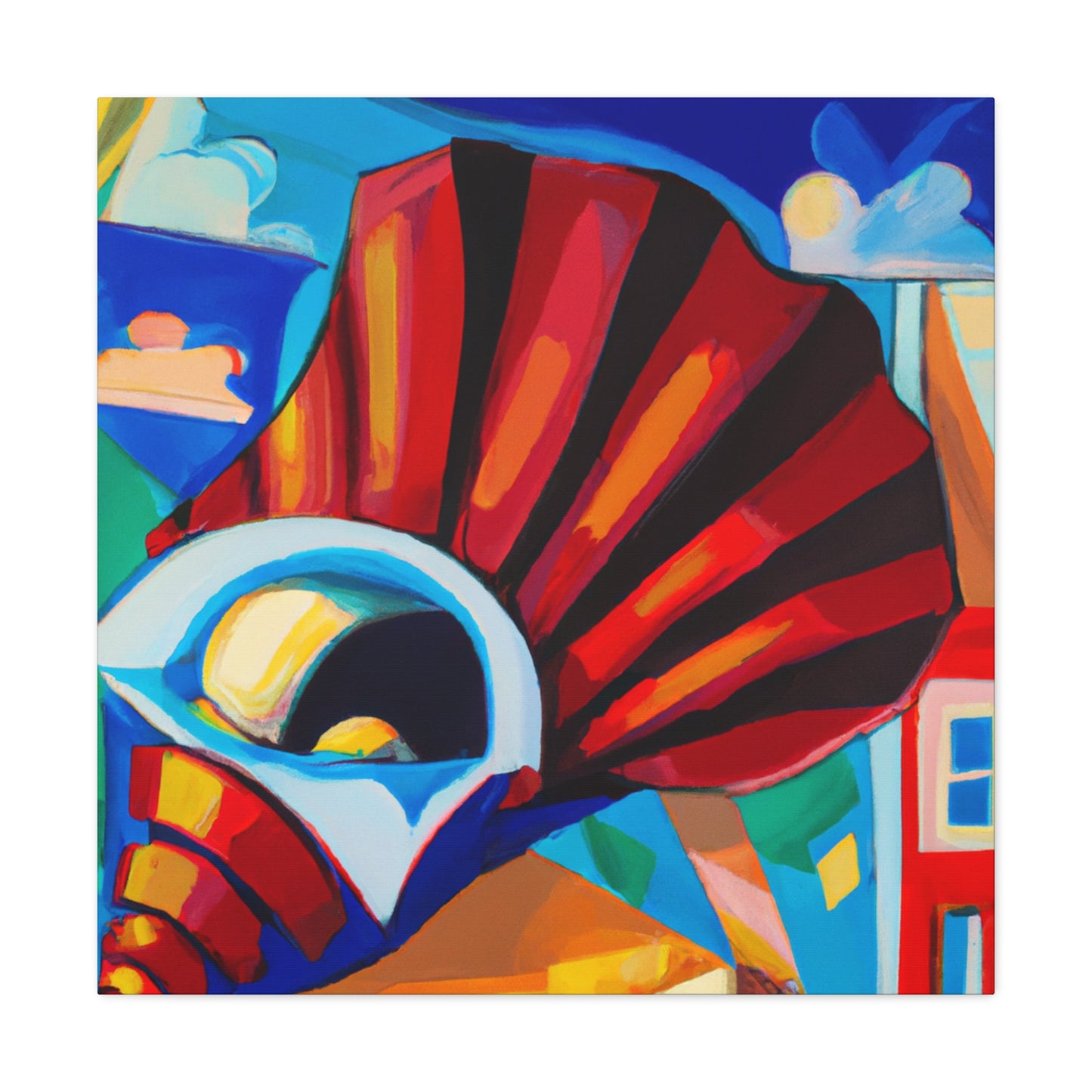 Sea Shells Sparkle Bright - Canvas