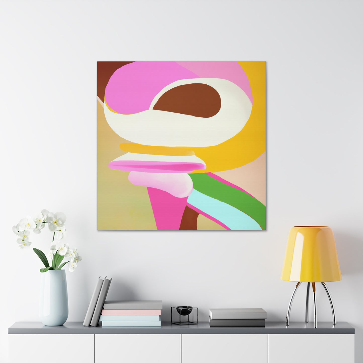 Ice Cream Delight - Canvas