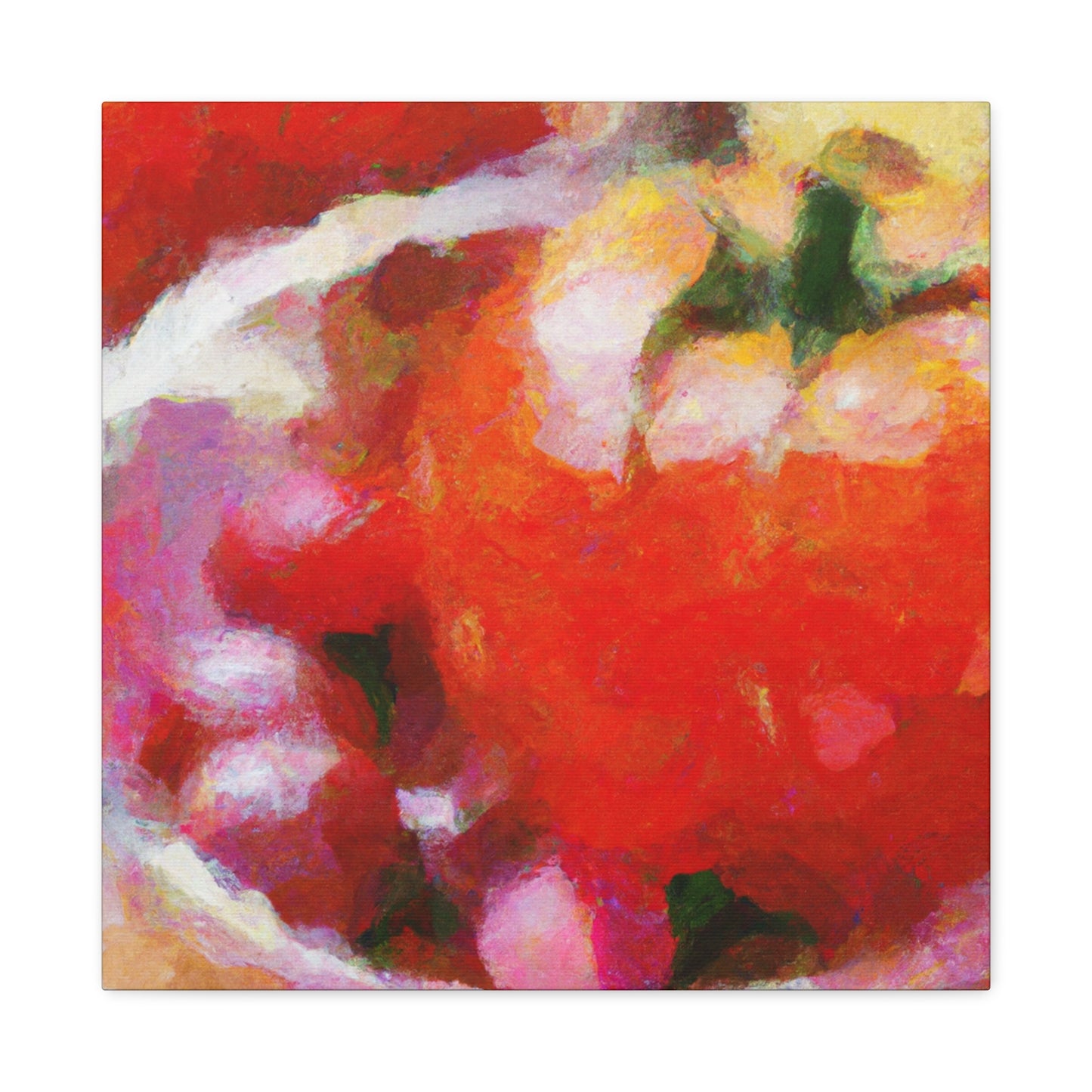 Tomato in Impasto - Canvas