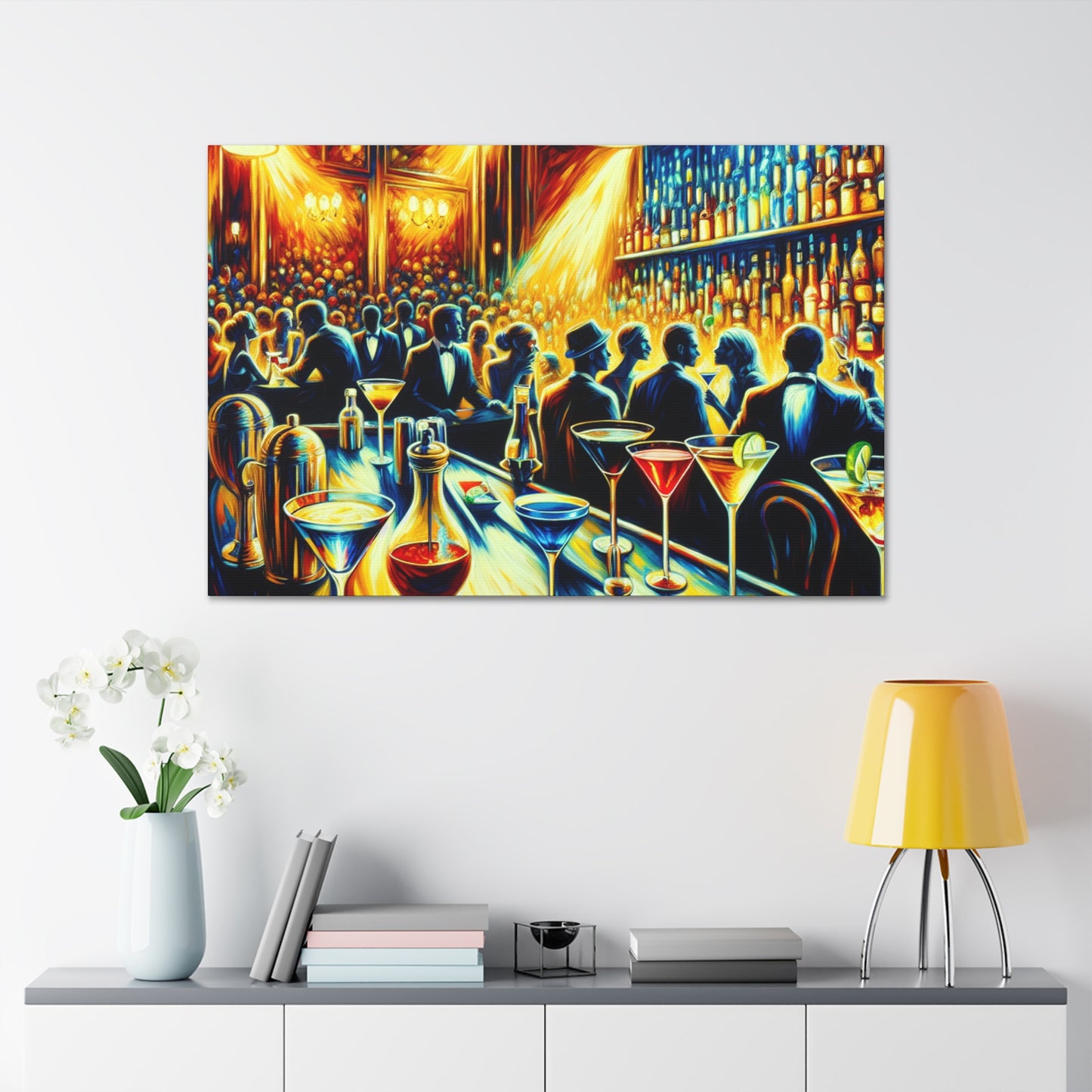 Intoxicating Urban Rhapsody - Canvas