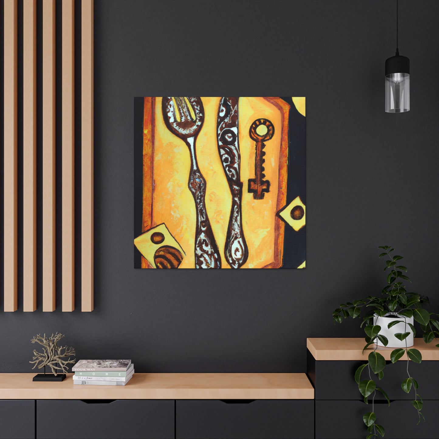 "Silverware in Splendor" - Canvas