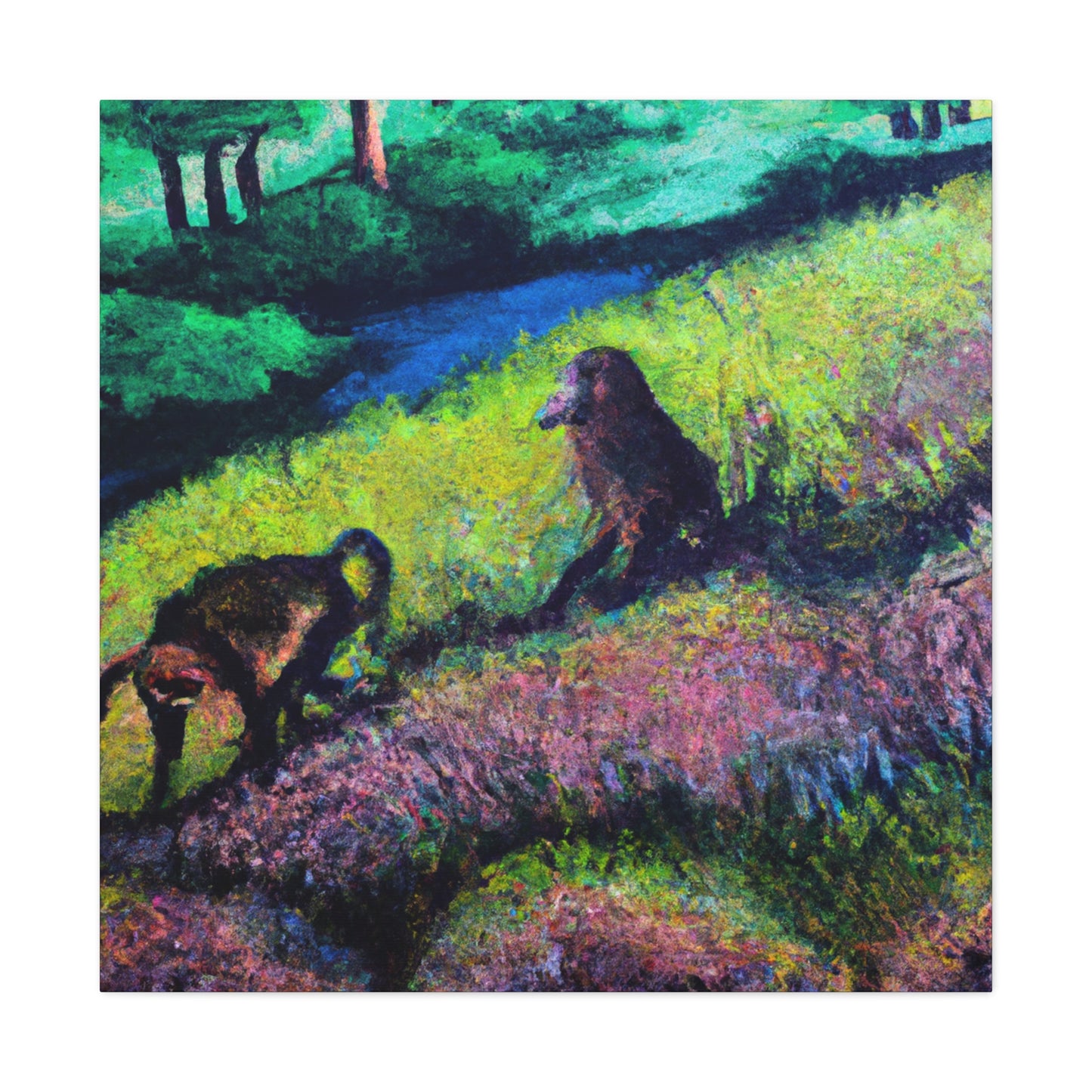 Baboon by Impressionism - Canvas