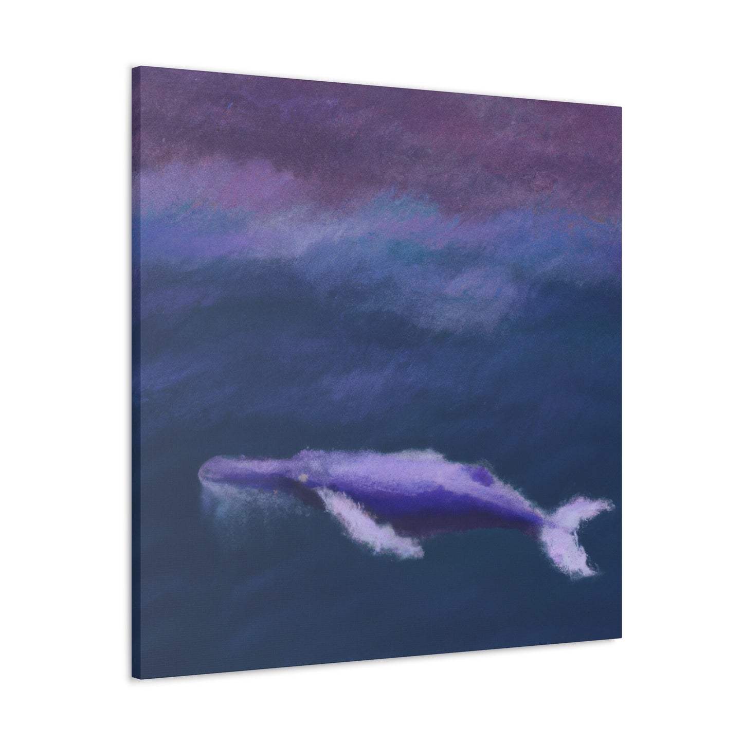 "Whale Amongst Reflections" - Canvas