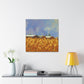 "Wheat Field Idyllic Dream" - Canvas