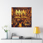 Enchanting Cabaret Revelry - Canvas