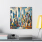 "Urban Vibrancy: Chicago Revived" - Canvas