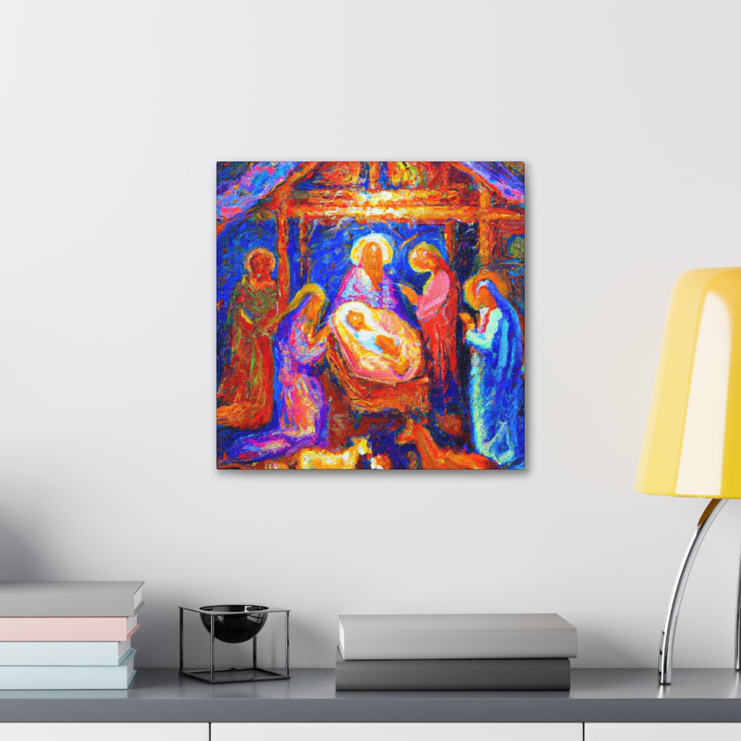 "The Nativity Scene Awakens" - Canvas