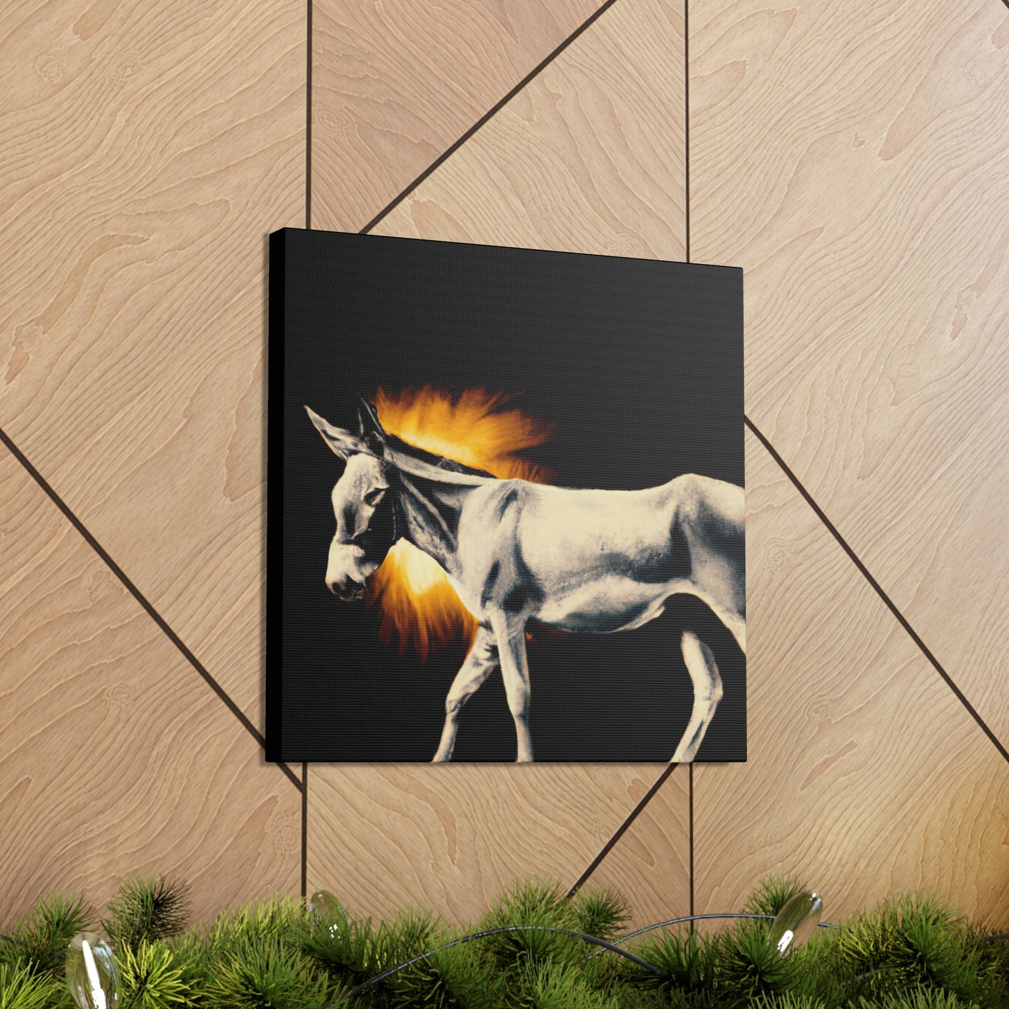 Mule on the Move - Canvas