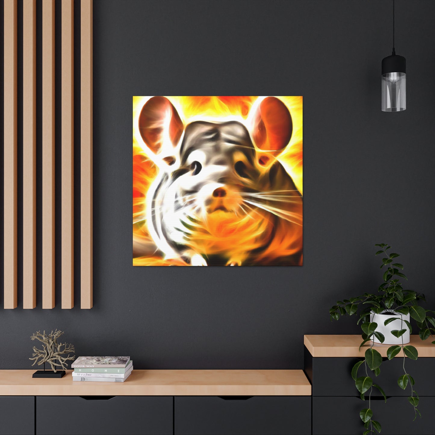 Chinchilla Dreamscape - Canvas