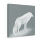 Arctic Wolf Splendor - Canvas