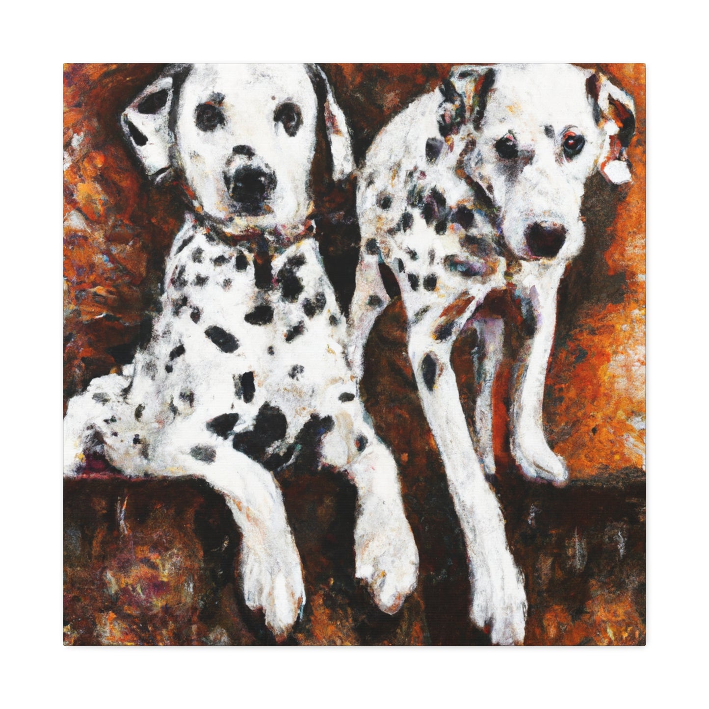 Dalmatian Dreamscape - Canvas