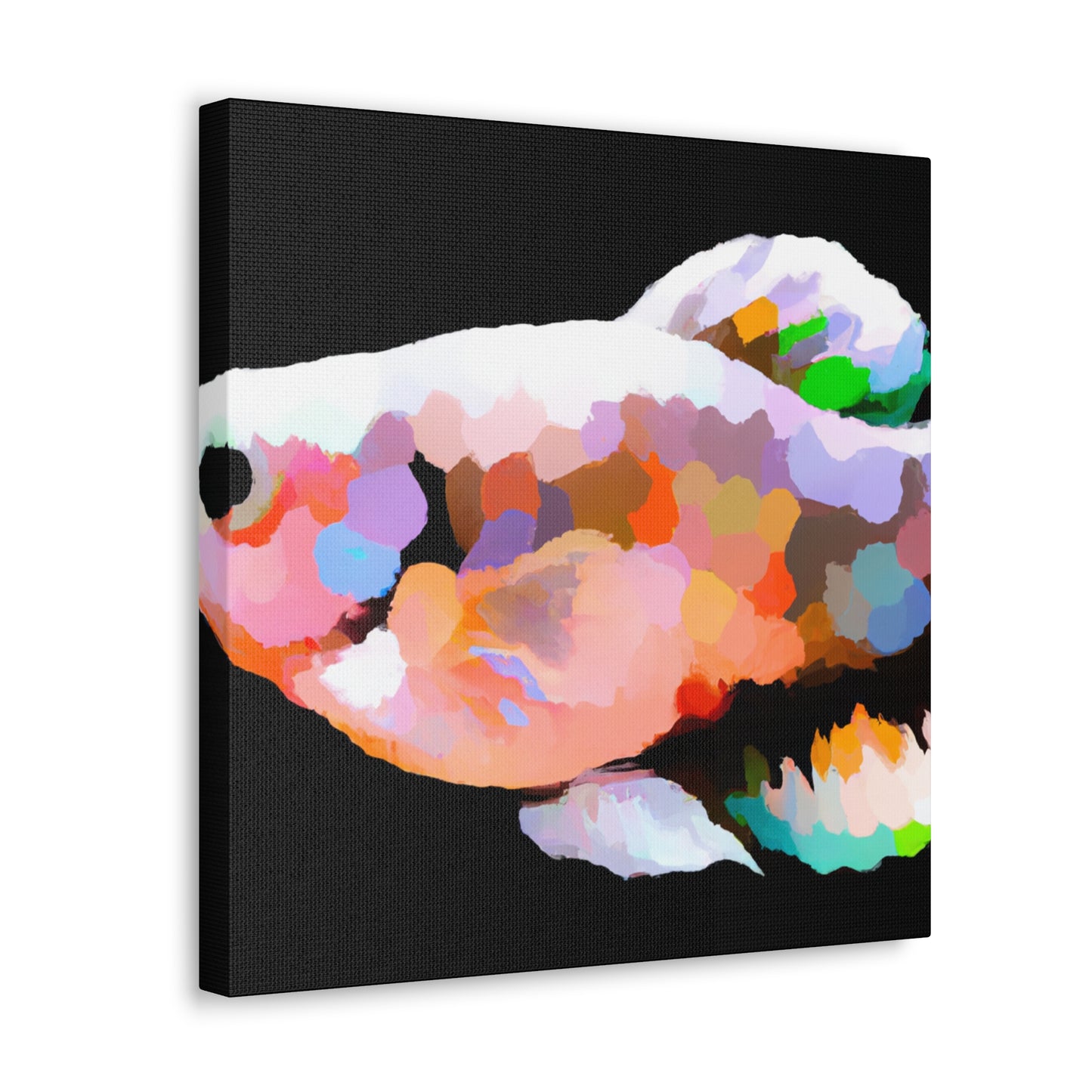 "Aquatic Killifish Dreamscape" - Canvas