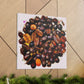 "Coffee Beans Delightful" - Canvas