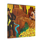 Golden Underworld Mine - Canvas