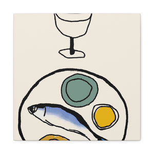 Sea of Shellfish Bliss - Canvas