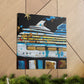 Cruise Ship Paradise. - Canvas