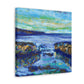 Coastline, Impressionist Style - Canvas