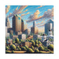 "Sacramento: Dreamlike Metropolis" - Canvas