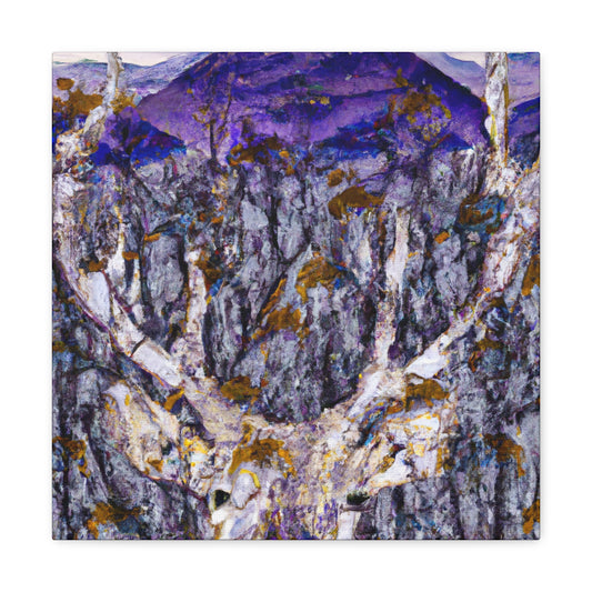 Deer in Dawn Light - Canvas